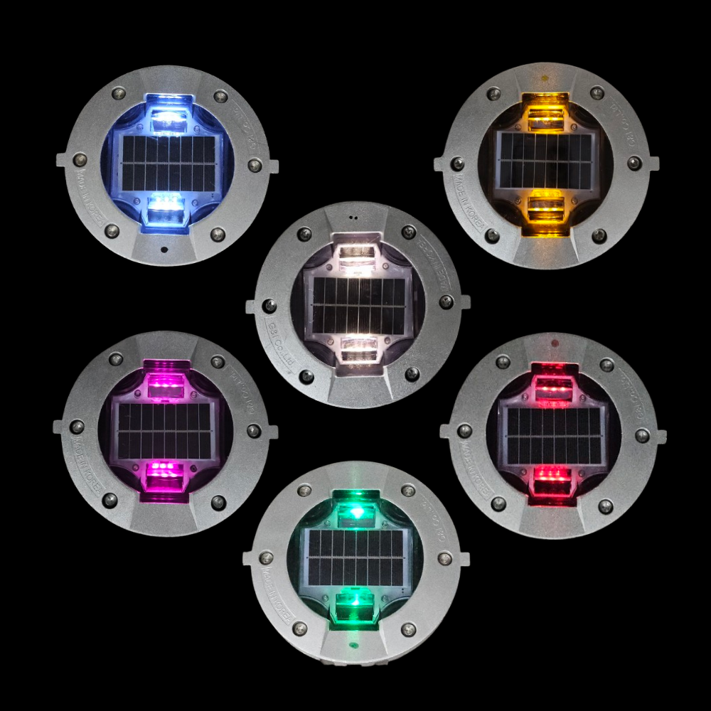 gnitec girs-5all solar energy powered road studs