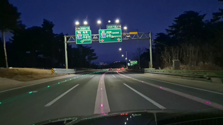 강릉JCT 도공 대관령 지사 GIRS-5 강릉방향1.mp4_000009388